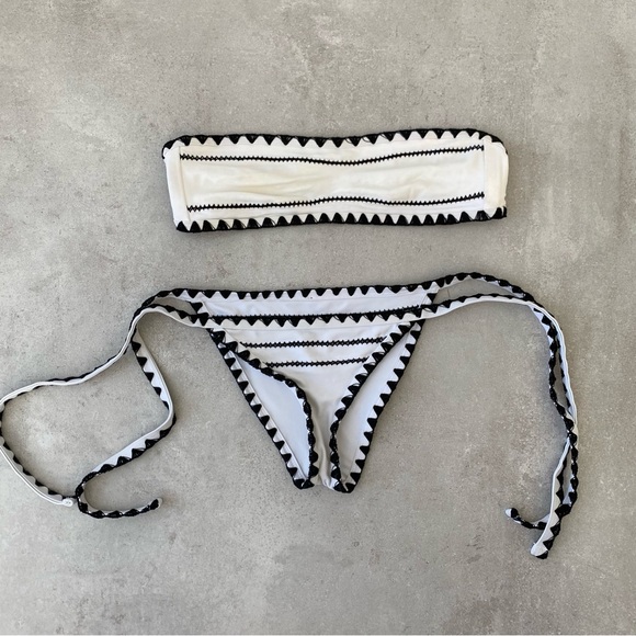 SAME BANDEAU TRIANGLE SWIM - Picture 2 of 6